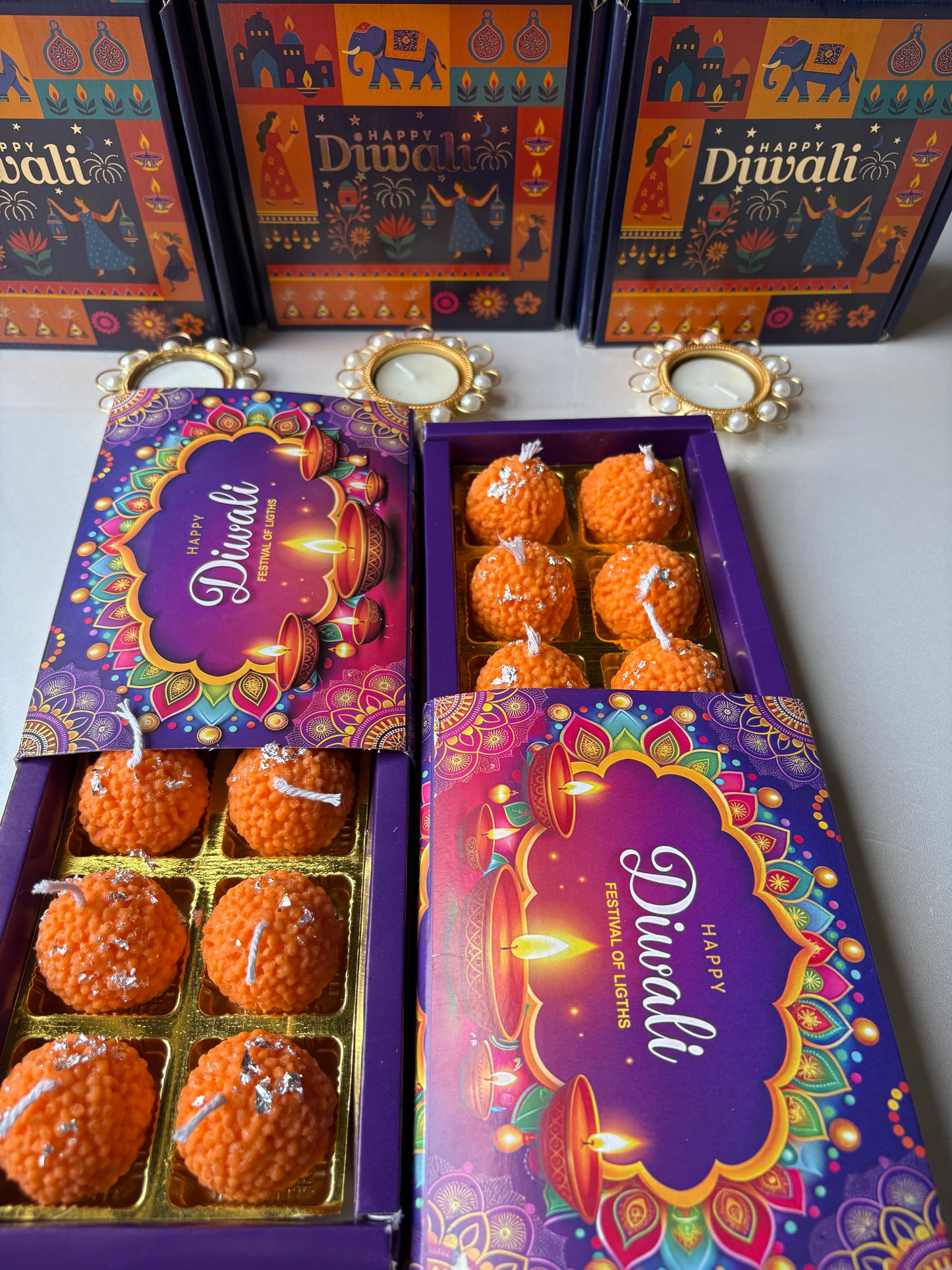 Ladoo candle (pack of 2)