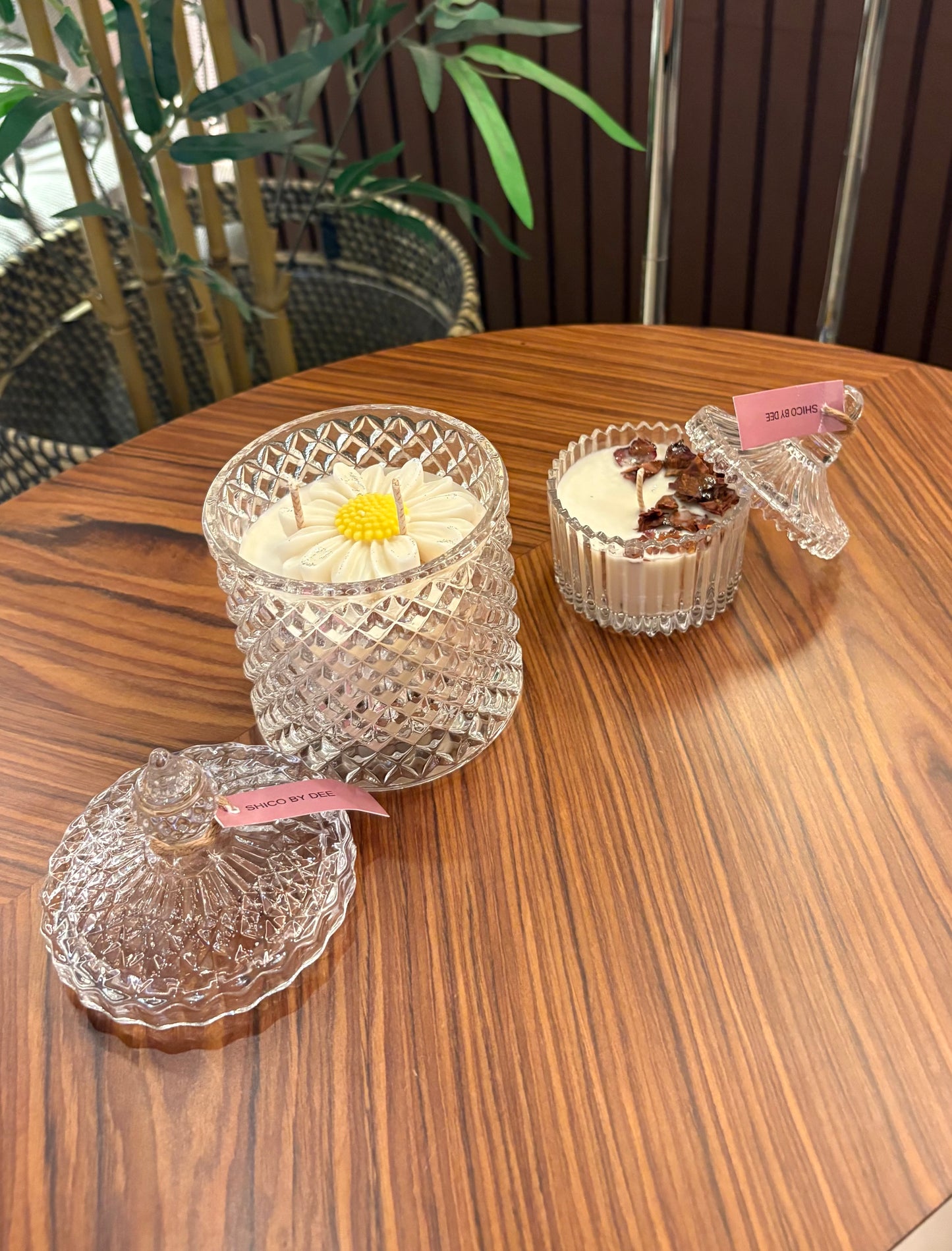 The Crystal Jar Duo | Luxury Scented Candle Set