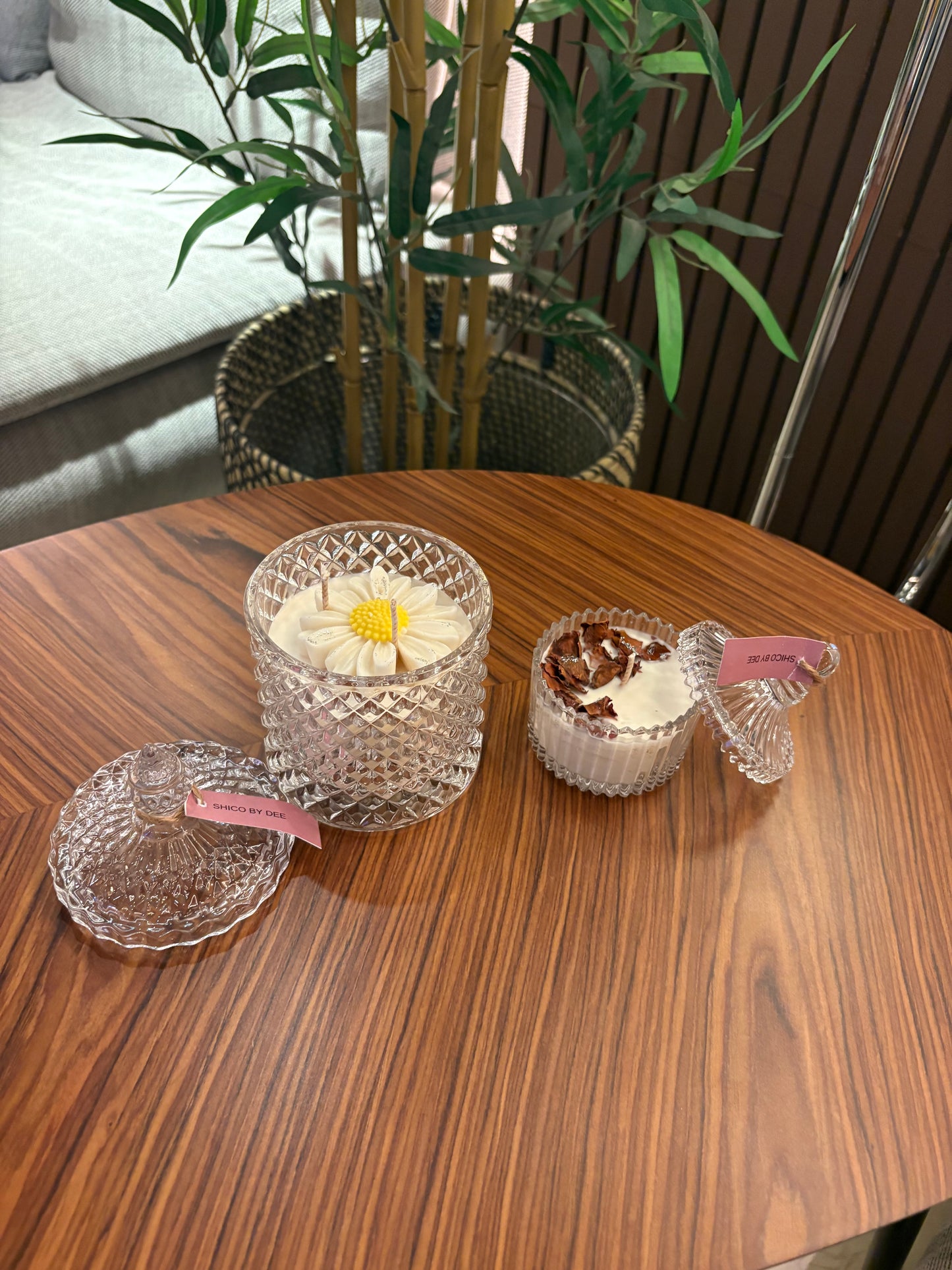 The Crystal Jar Duo | Luxury Scented Candle Set