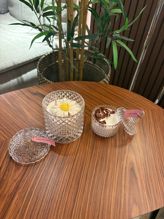 The Crystal Jar Duo | Luxury Scented Candle Set
